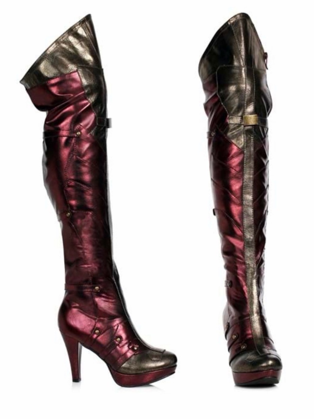 Wonder Woman Halloween Boots Size 8 high